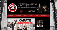 Desktop Screenshot of karatecharlesbourg.com
