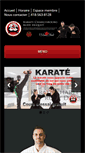 Mobile Screenshot of karatecharlesbourg.com